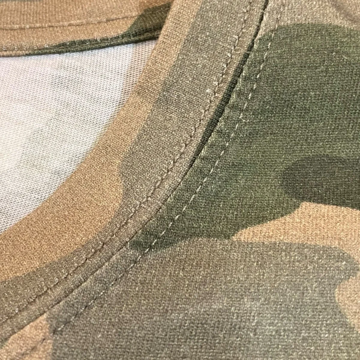 カモフラージュ柄プリントTシャツW7H8601I042M - Image 8