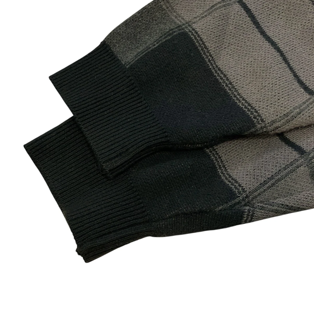 「LO LO POLO SWEATER L S」チェックポロニットRAD 24SS KNIT001 - Image 4