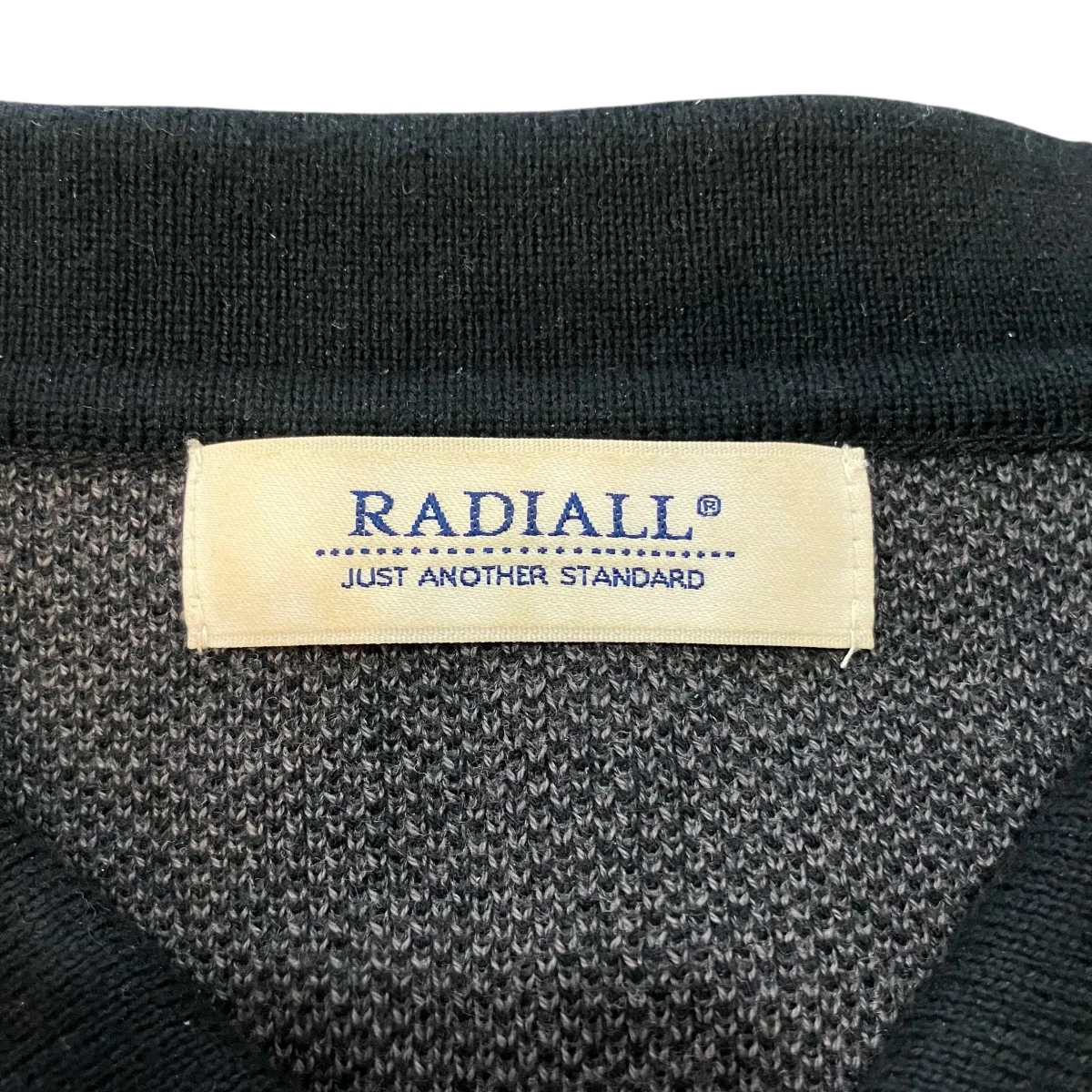 「LO LO POLO SWEATER L S」チェックポロニットRAD 24SS KNIT001 - Image 5