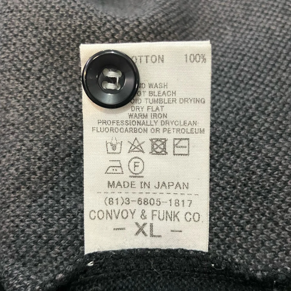 「LO LO POLO SWEATER L S」チェックポロニットRAD 24SS KNIT001 - Image 6