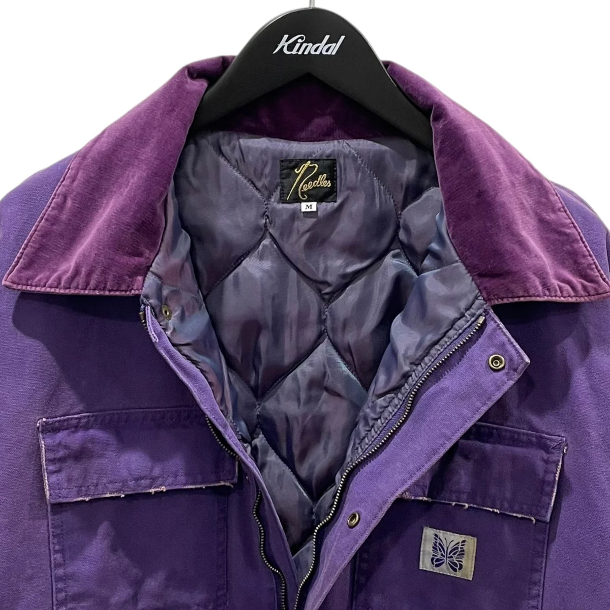 24AW 加工カバーオール Lumberjack Coat - 11oz Cotton Oxford ランバージャックコート 11オンス コットン オックスフォード PU192 - Image 3