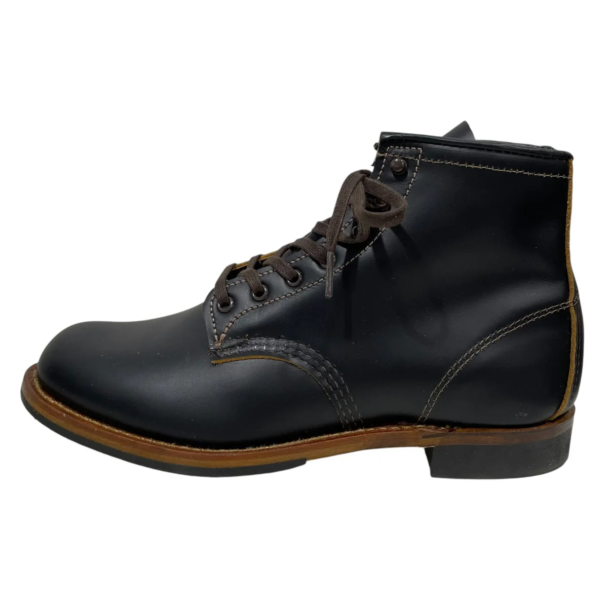 レースアップレザーブーツ Beckman Flatbox ベックマン フラットボックス 09060 - Image 3