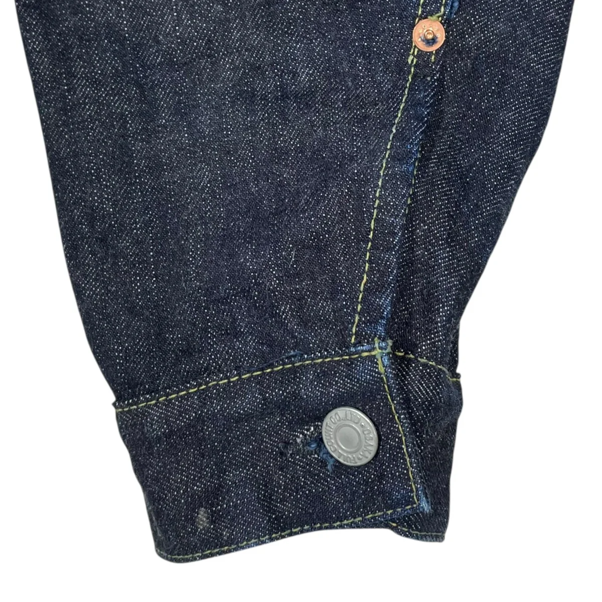 デニムジャケット Type1 Denim Jacket Heavy Oz(Non Wash) 2107XX - Image 4