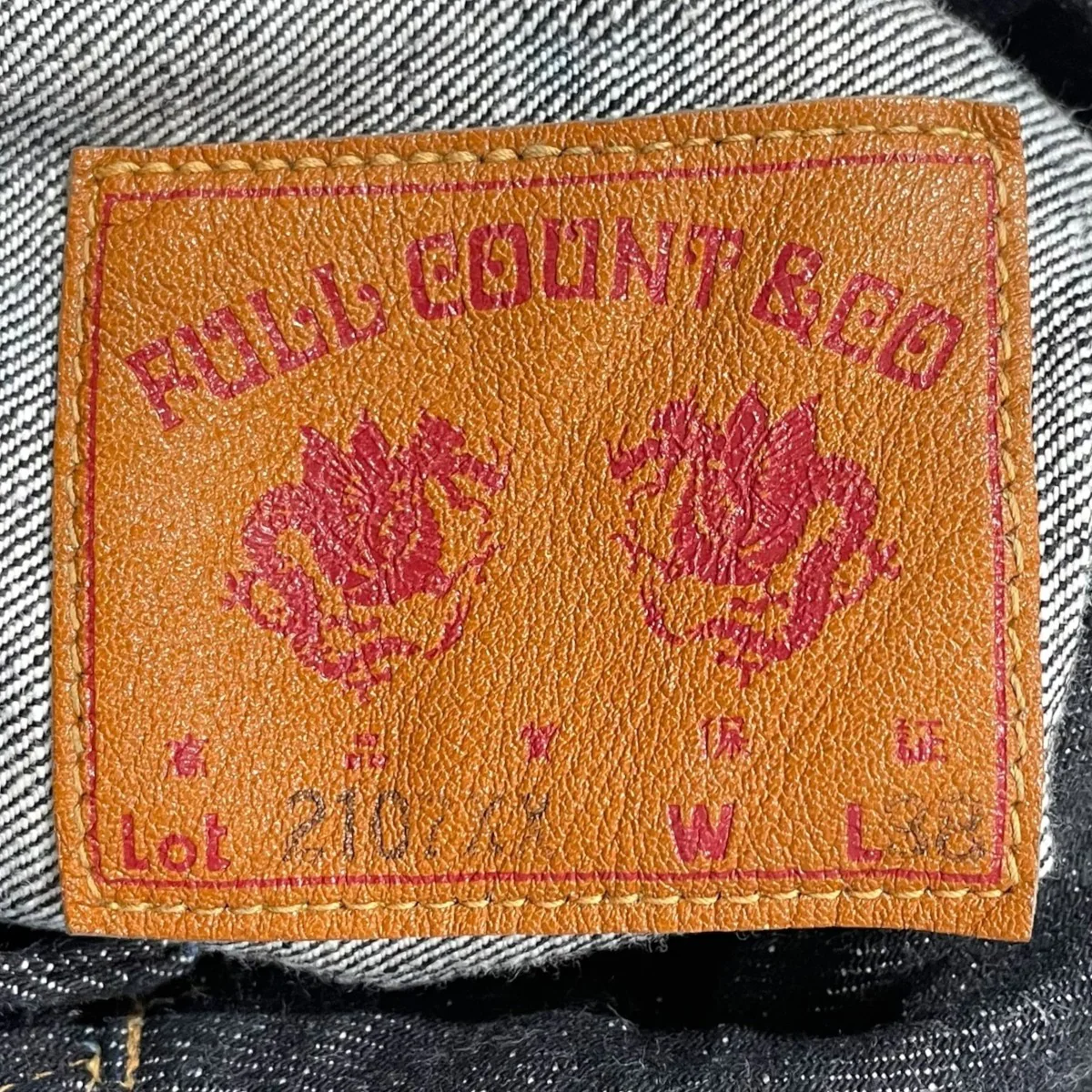 デニムジャケット Type1 Denim Jacket Heavy Oz(Non Wash) 2107XX - Image 6