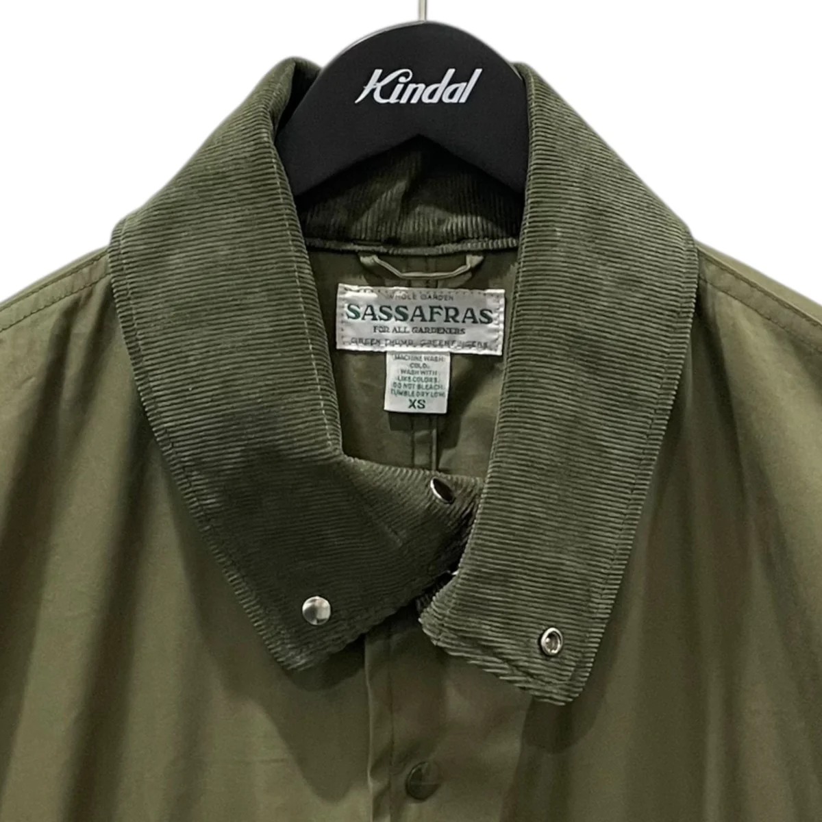 24AW オーバーシルエットハーフコート Botanical Scout Tube Coat ボタニカルスカウトチューブコート SF-242154 - Image 3