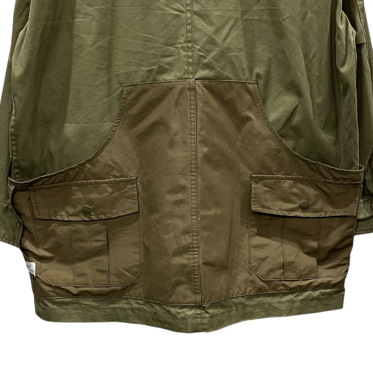 24AW オーバーシルエットハーフコート Botanical Scout Tube Coat ボタニカルスカウトチューブコート SF-242154 - Image 6