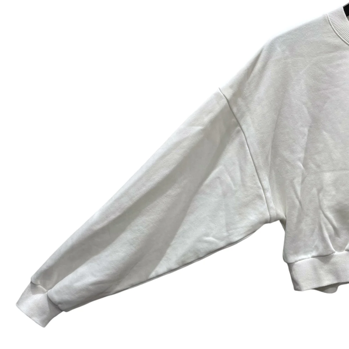 裏起毛ショートスウェットトレーナー Accolade Cropped Crewneck アコレード クロップド クルーネック W3924RG - Image 4