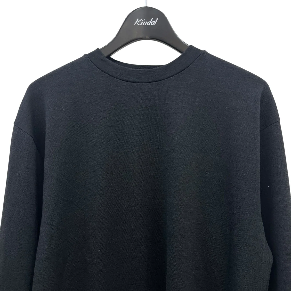 ウール ジャージー ロングスリーブ Tシャツ8212-222-0383 - Image 3