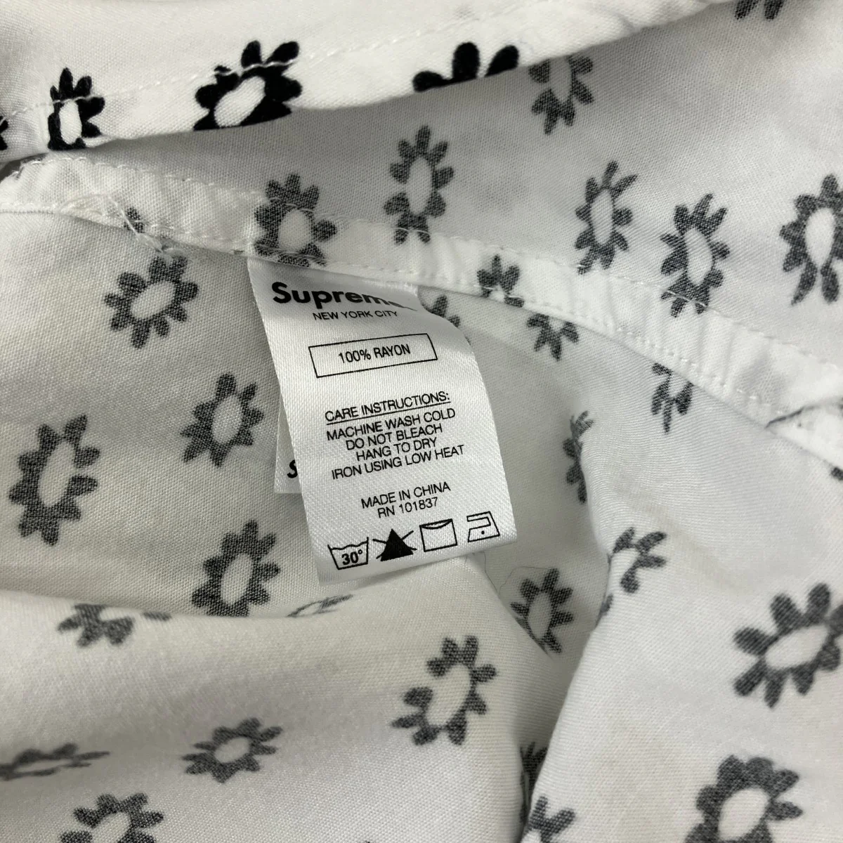 総柄オープンカラーシャツ - Image 5