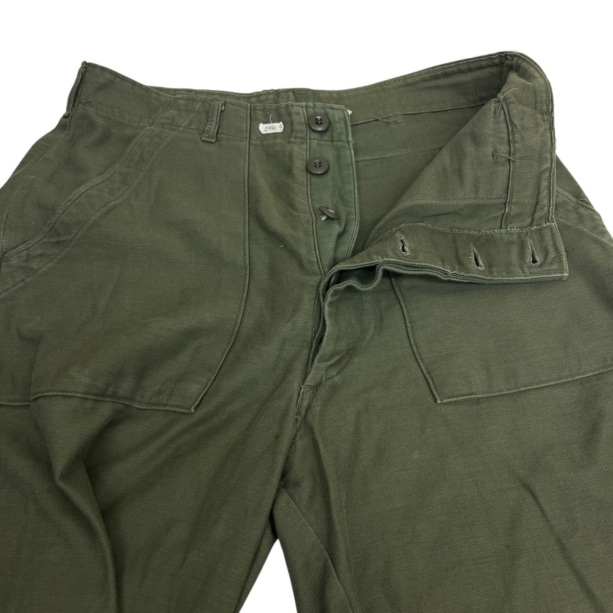 60’s vintageファティーグパンツDSA-100-4806 OG107 - Image 3
