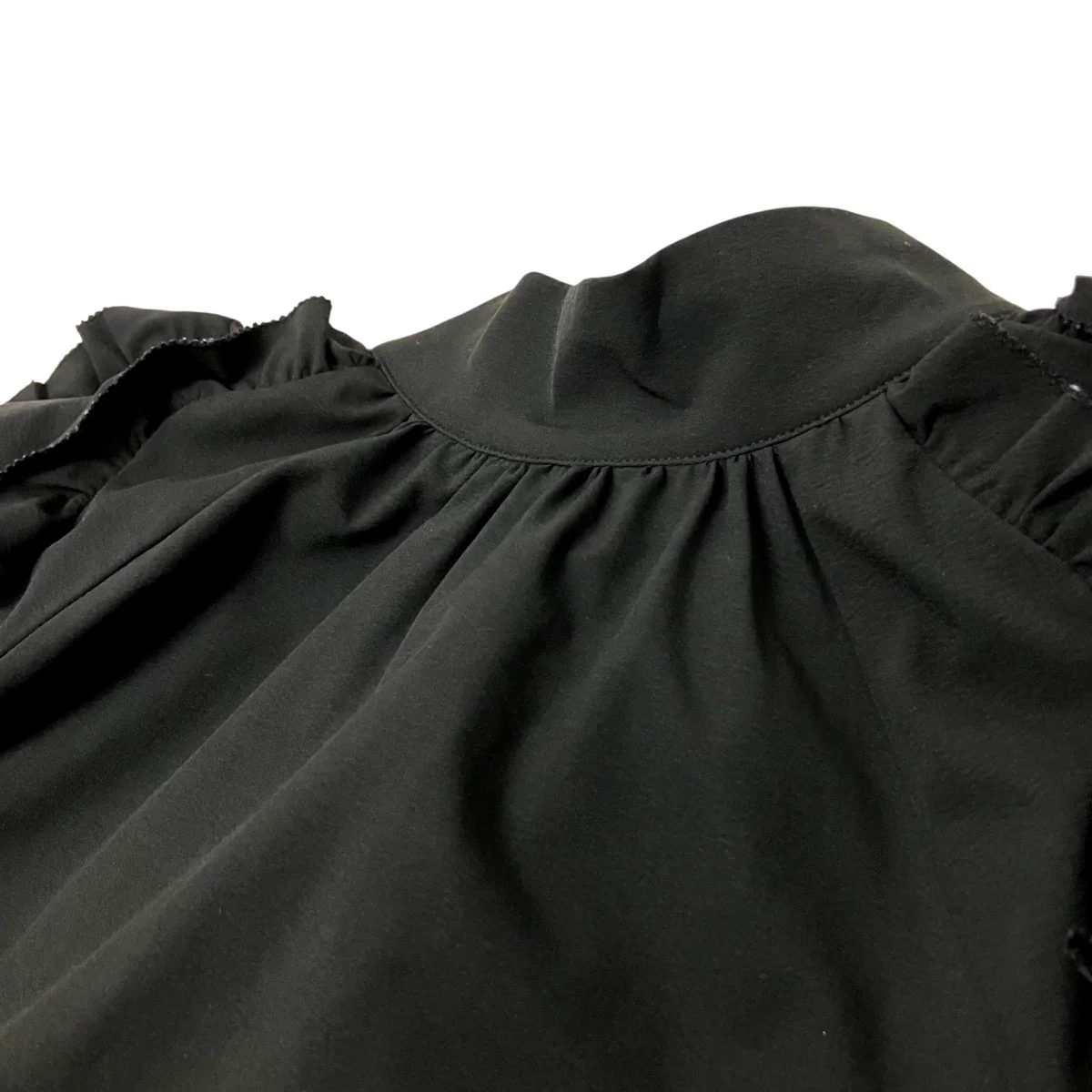 スカラップ切替バックリボンブラウスCWFB231095 - Image 3