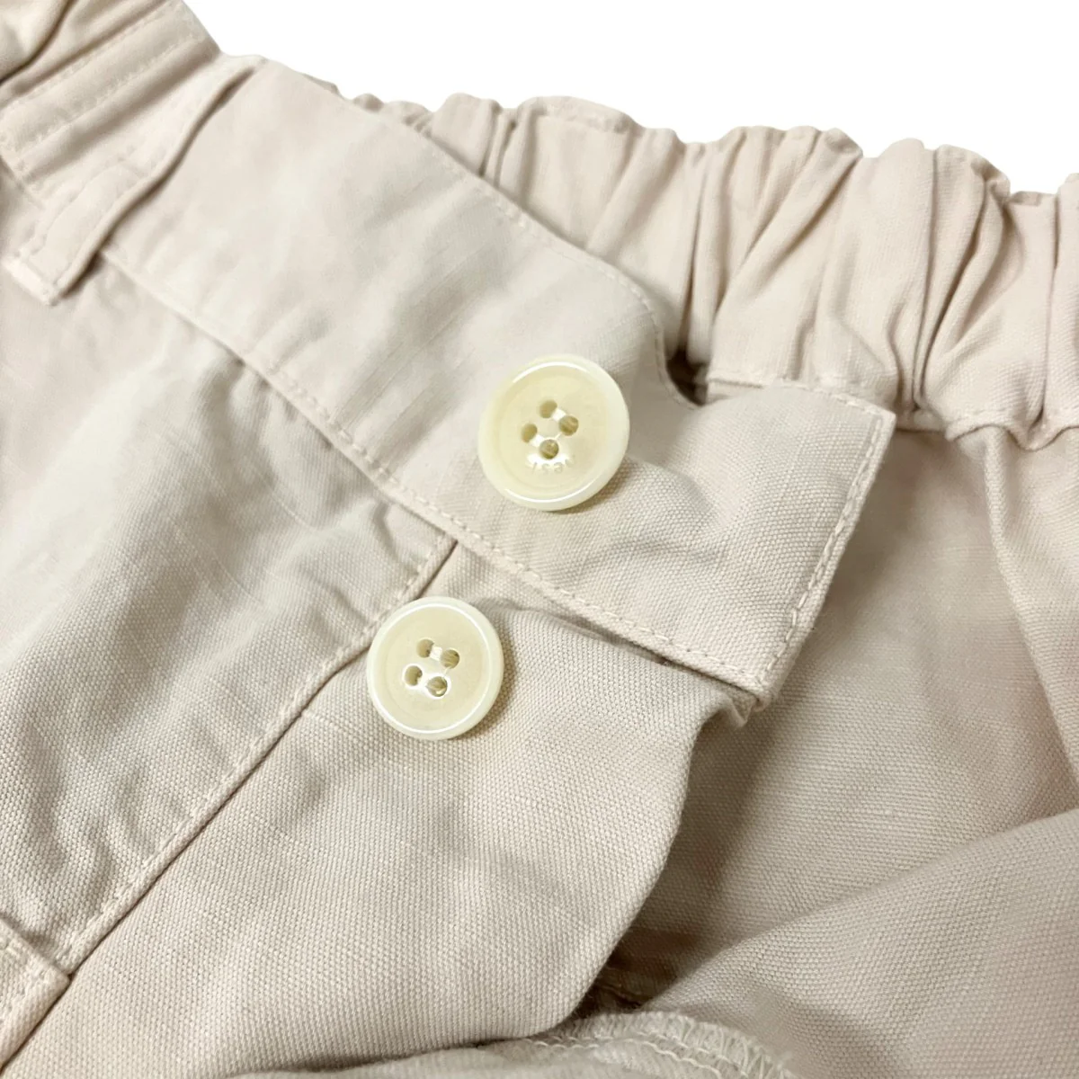 コットンリネン石目切替えポケットパンツ01234 1449 - Image 4