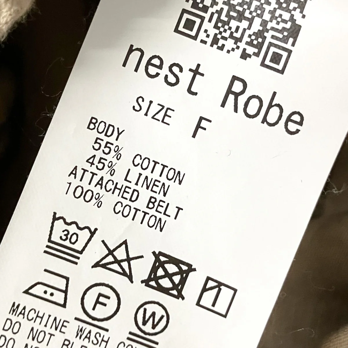 コットンリネンサテンコクーンイージーパンツ01241 1495 - Image 5