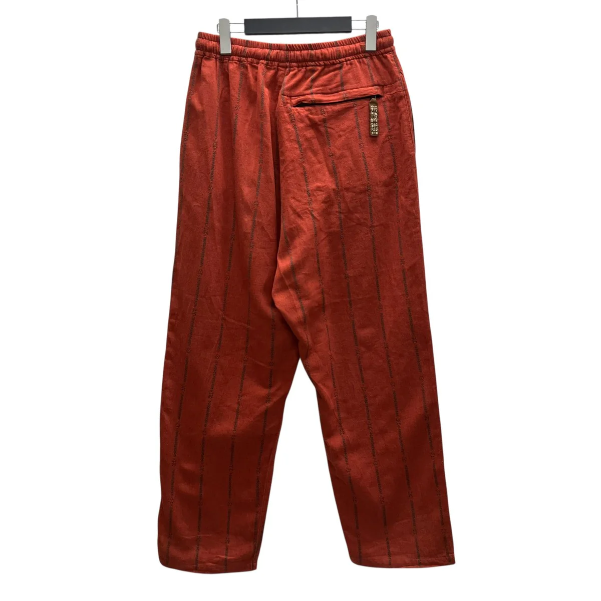 麻シャムストライプイージーパンツ リネンパンツ - Image 3