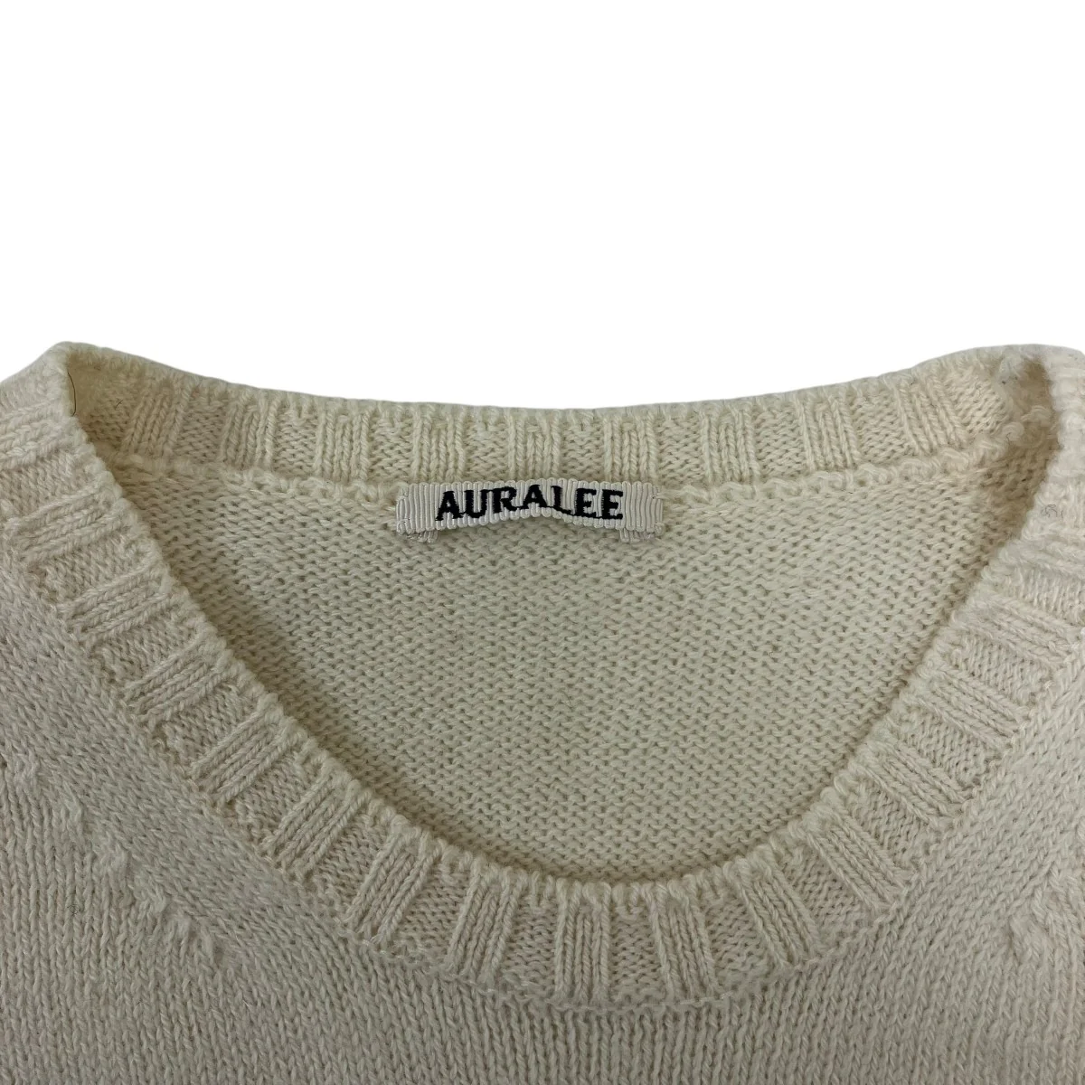 UNEVEN WOOL CORD P O ウールニット - Image 4