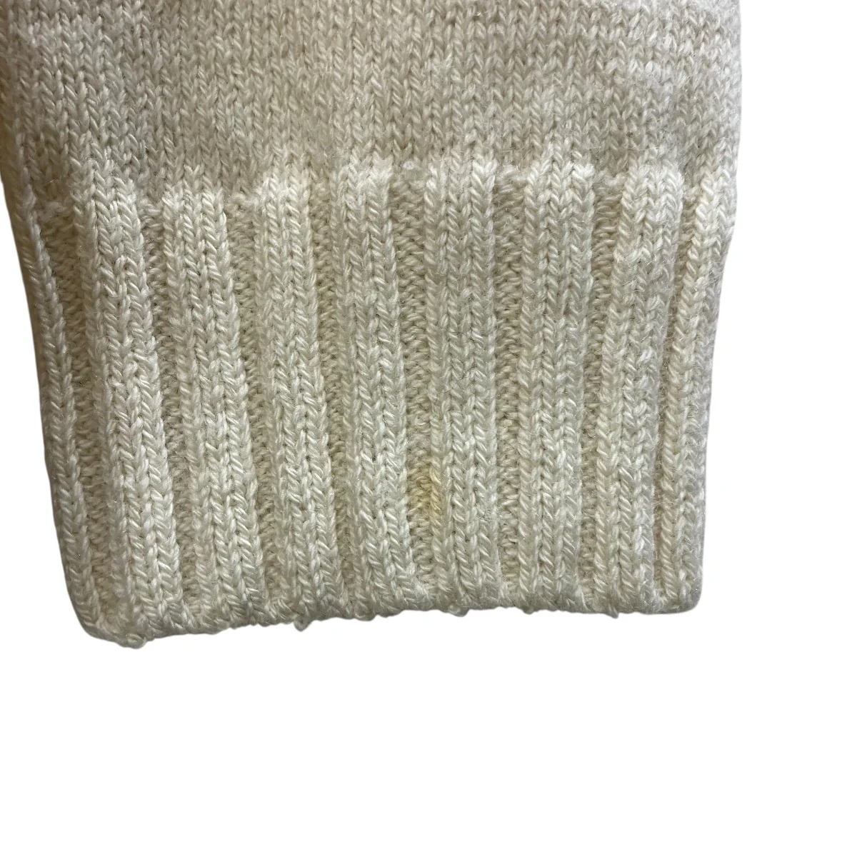 UNEVEN WOOL CORD P O ウールニット - Image 5