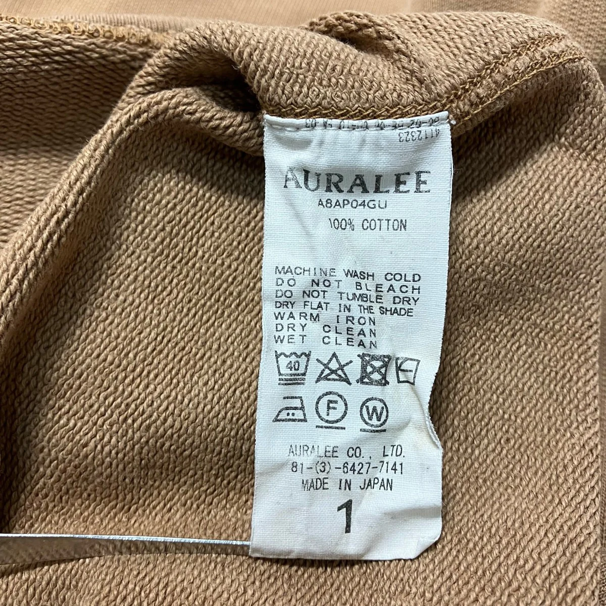 SUPER SOFT HEAVY SWEATクルーネックスウェットA8AP04GU - Image 8