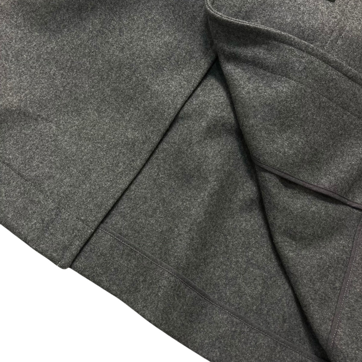 ウールメルトンダッフルコートダッフルコート - Image 5