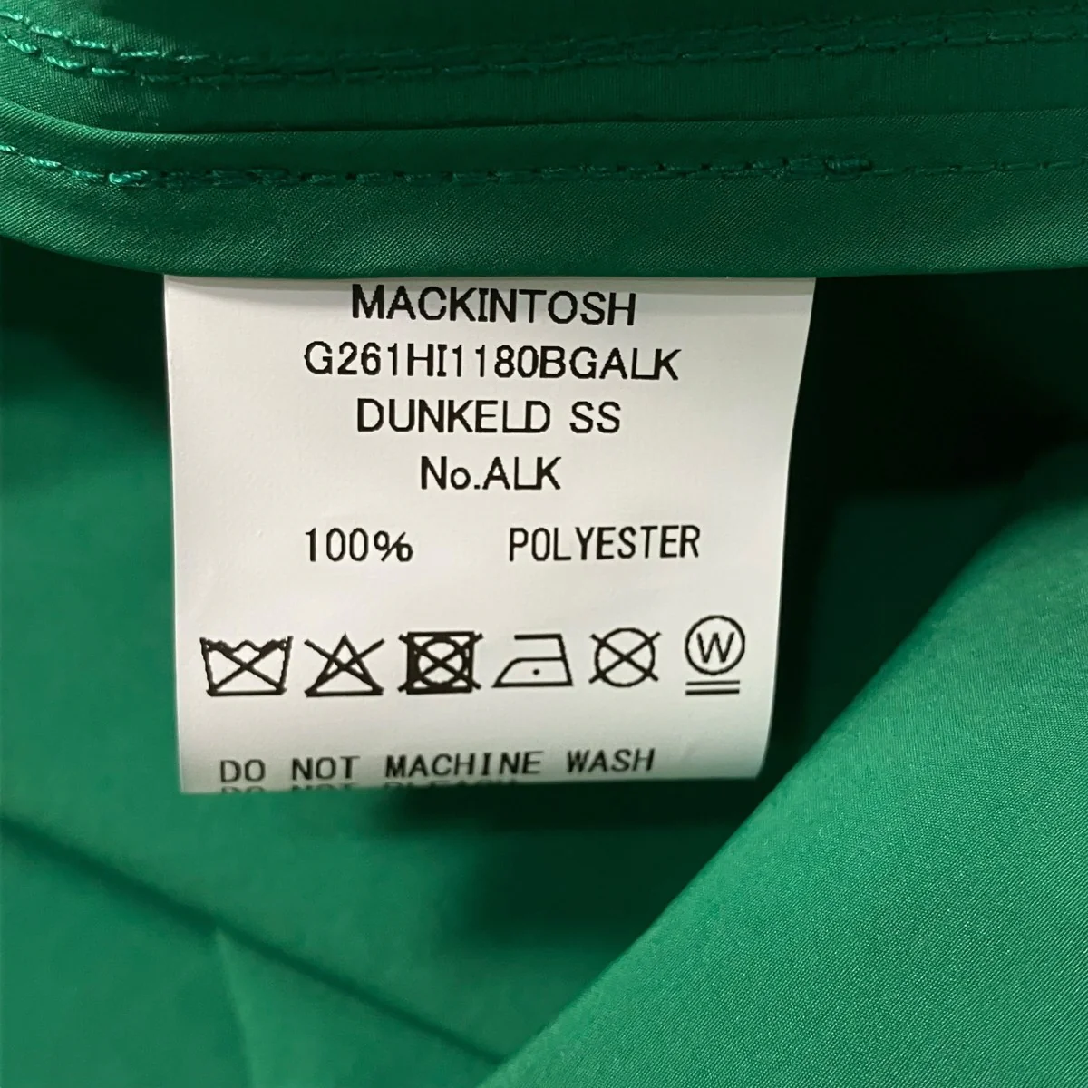 ナイロンスプリングコートG261HI1180BGALK - Image 6