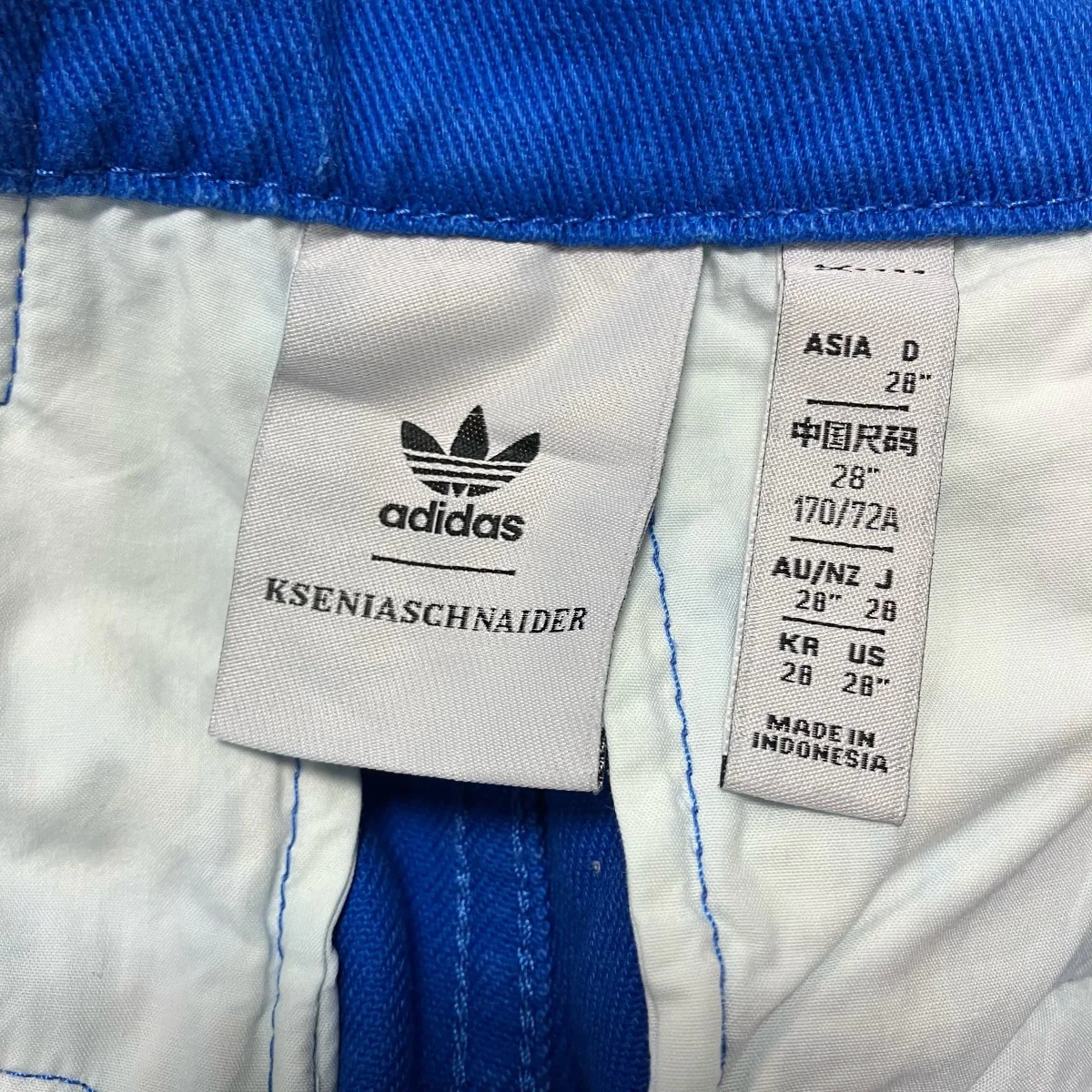 スリーストライプス ダイドジーンズデニムパンツIU2455 - Image 5