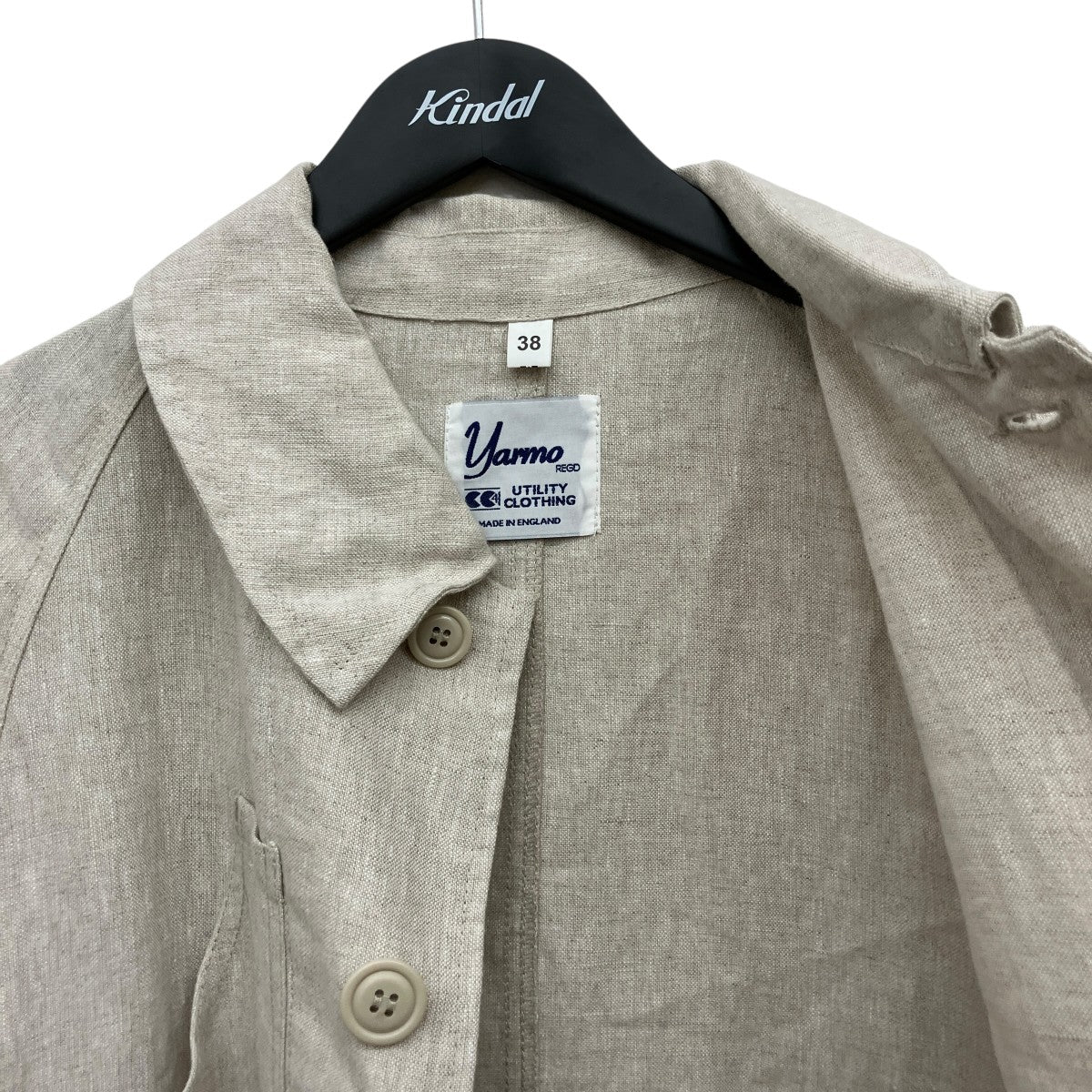 リネンステンカラーコートYAR-19SS-29 - Image 6