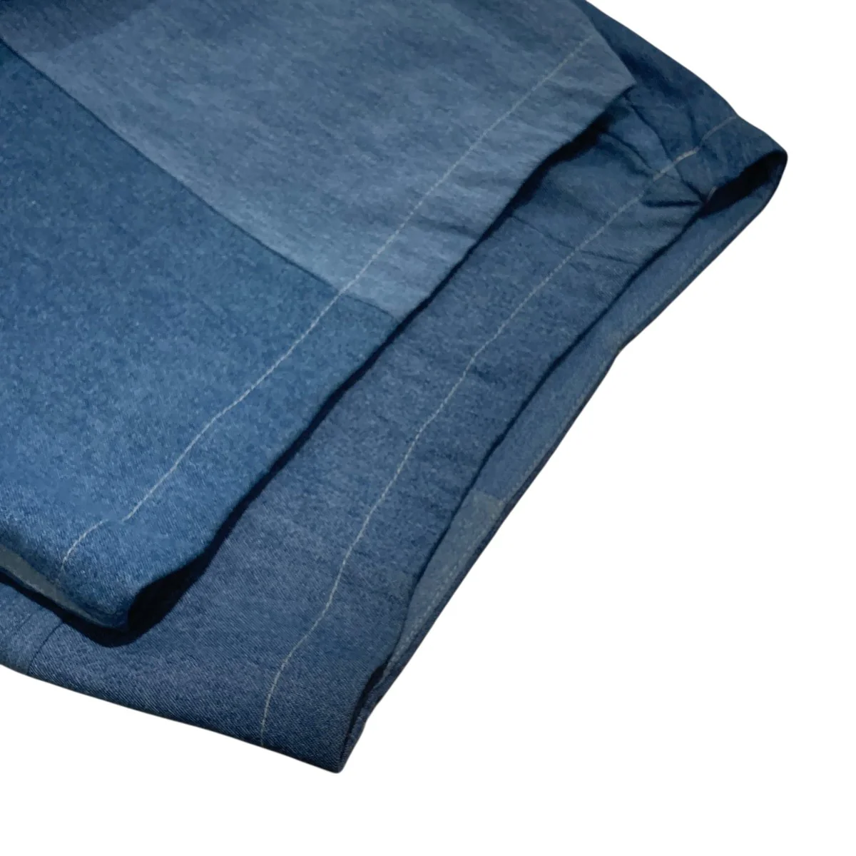 circular pants パッチワークワイドデニムパンツ - Image 4