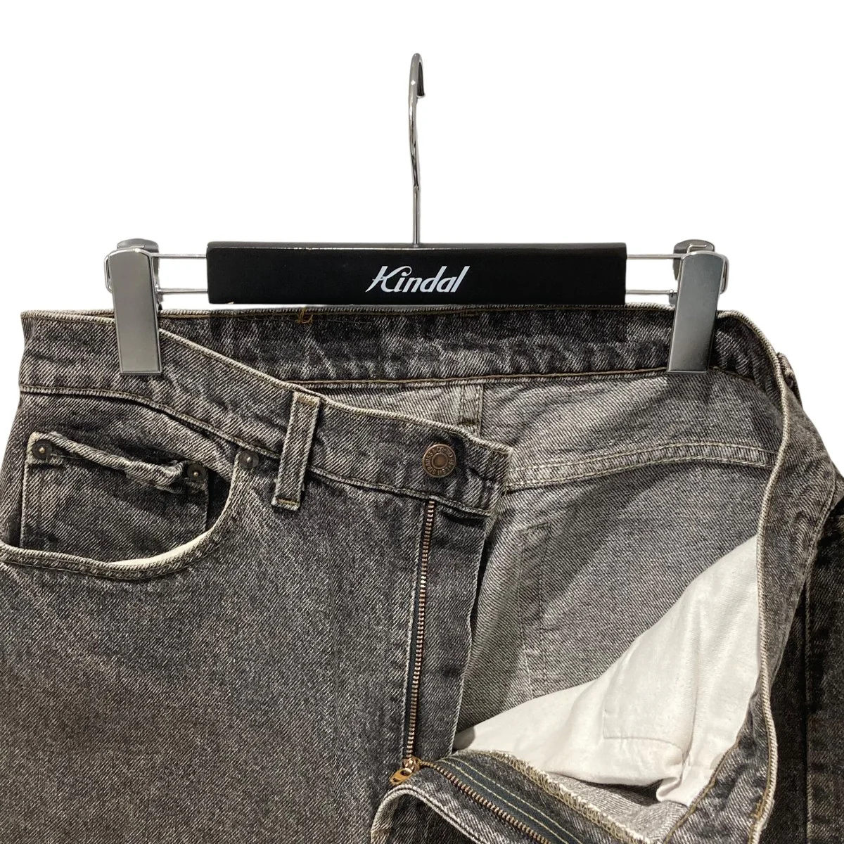 90s 先染め USA製デニムパンツ505-4858 - Image 3