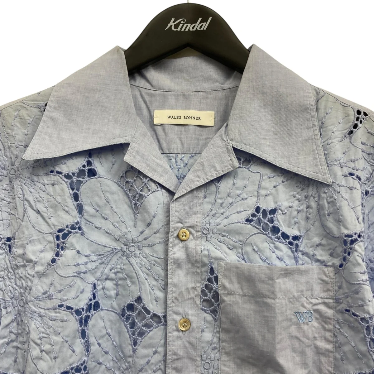 Highlife Bowling Shirt フローラルレース ボウリングシャツ - Image 3