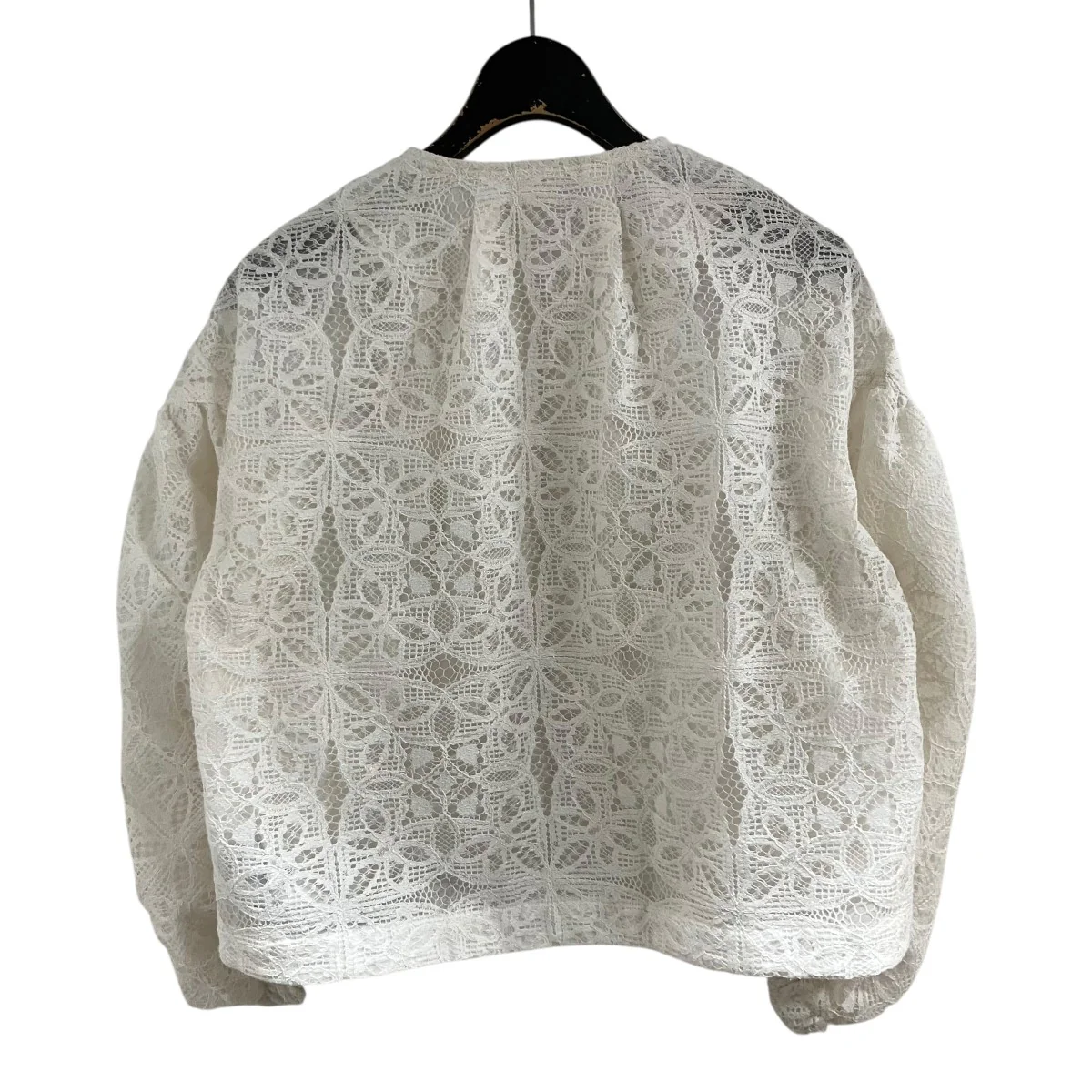 レースデザインジップアップジャケット - Image 3