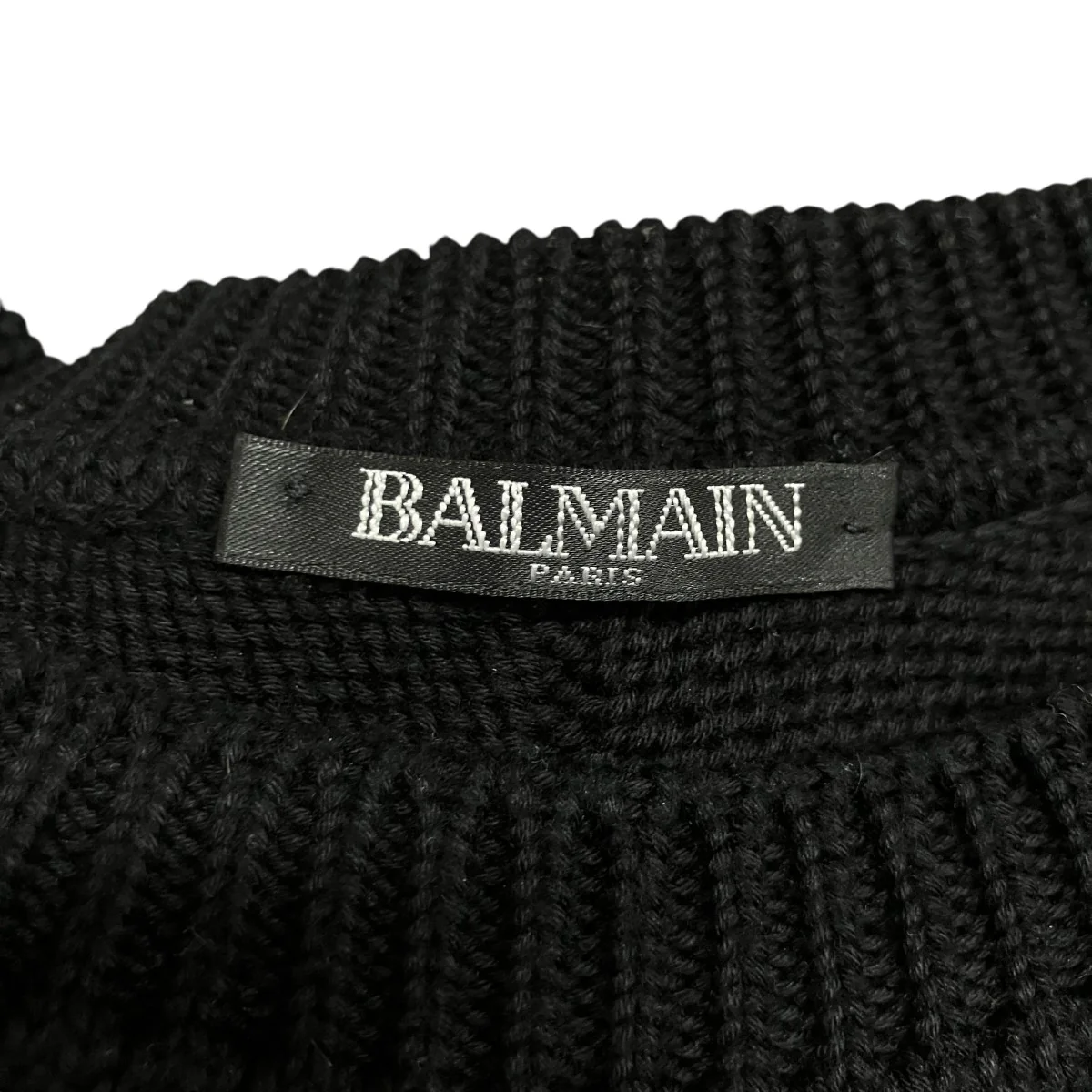 クルーネックニット シェブロンセーター - Image 5