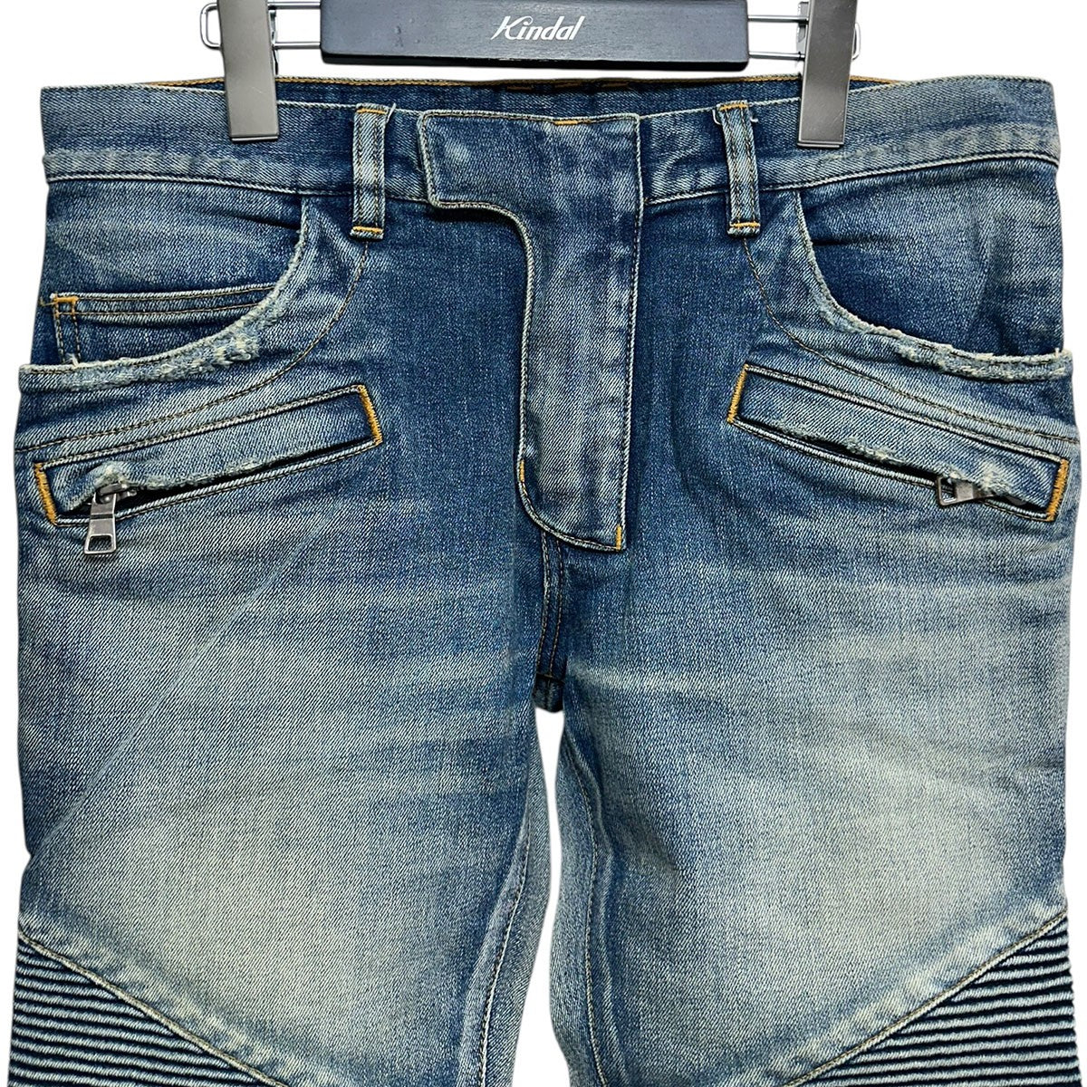 バイカーデニムパンツ - Image 3