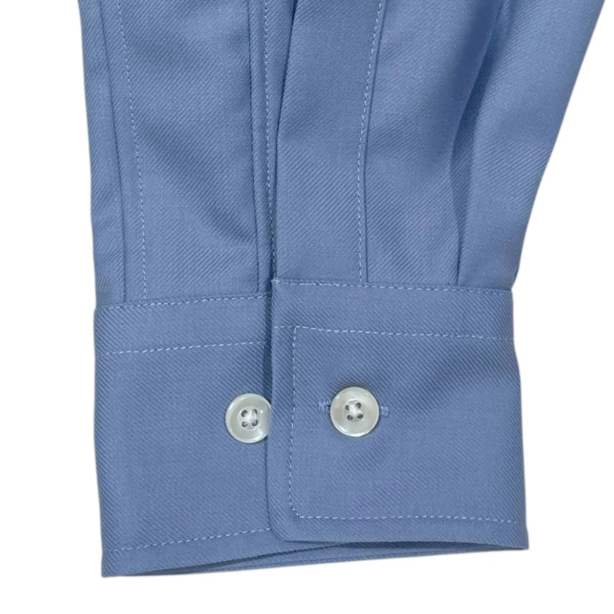 長袖シャツ MB High-End Bishu Wool Shirt ハイエンド尾州ウールシャツ HBW014 - Image 4