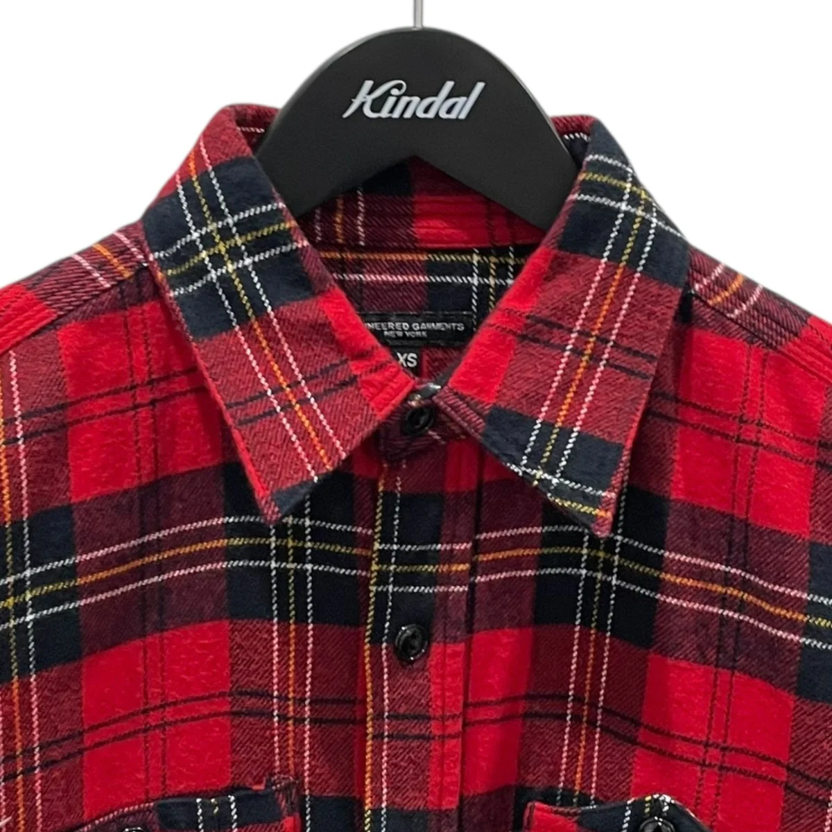 チェック柄ネルシャツ Work Shirt - Plaid Flannel ワークシャツ プレイド フランネル - Image 3