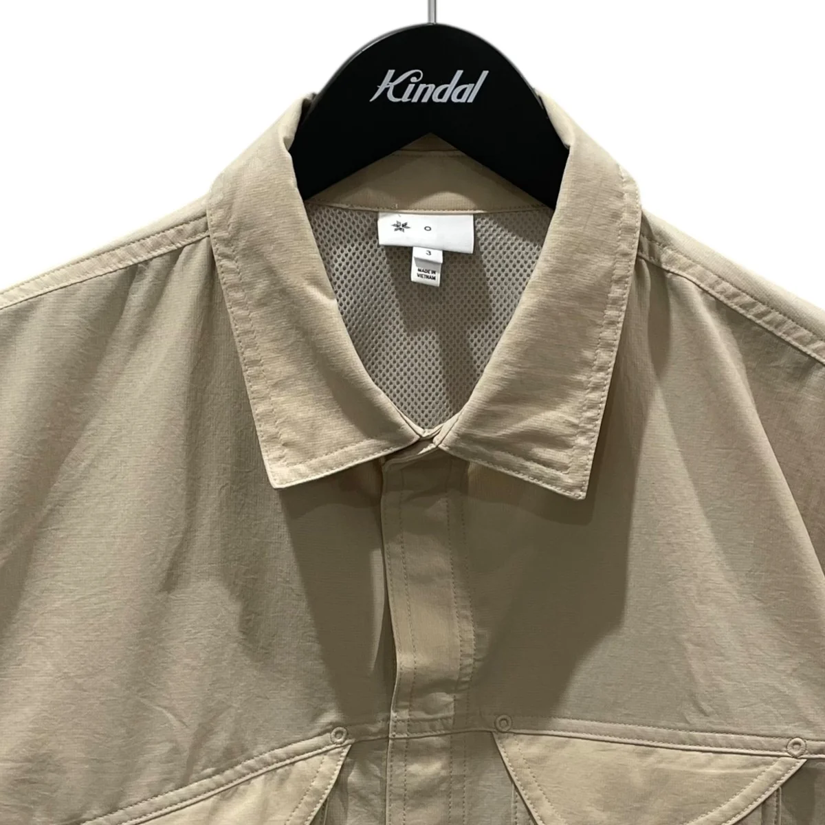 25SS 半袖シャツ S／S Asymmetric Camp Shirt ショートスリーブ アシンメトリック キャンプシャツ GZ55103 - Image 3