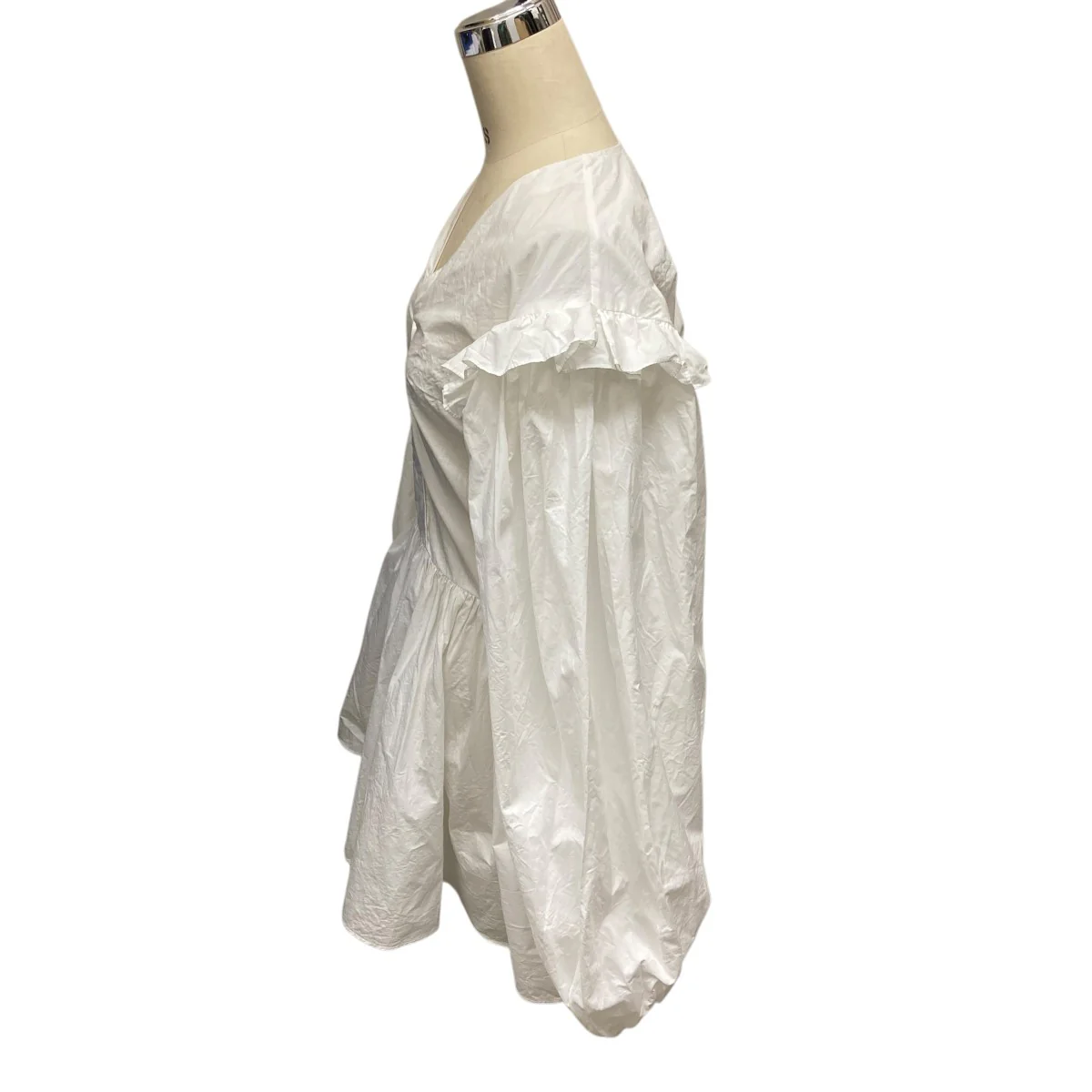 ボリュームスリーブVネックワンピースDR0920017001W - Image 3