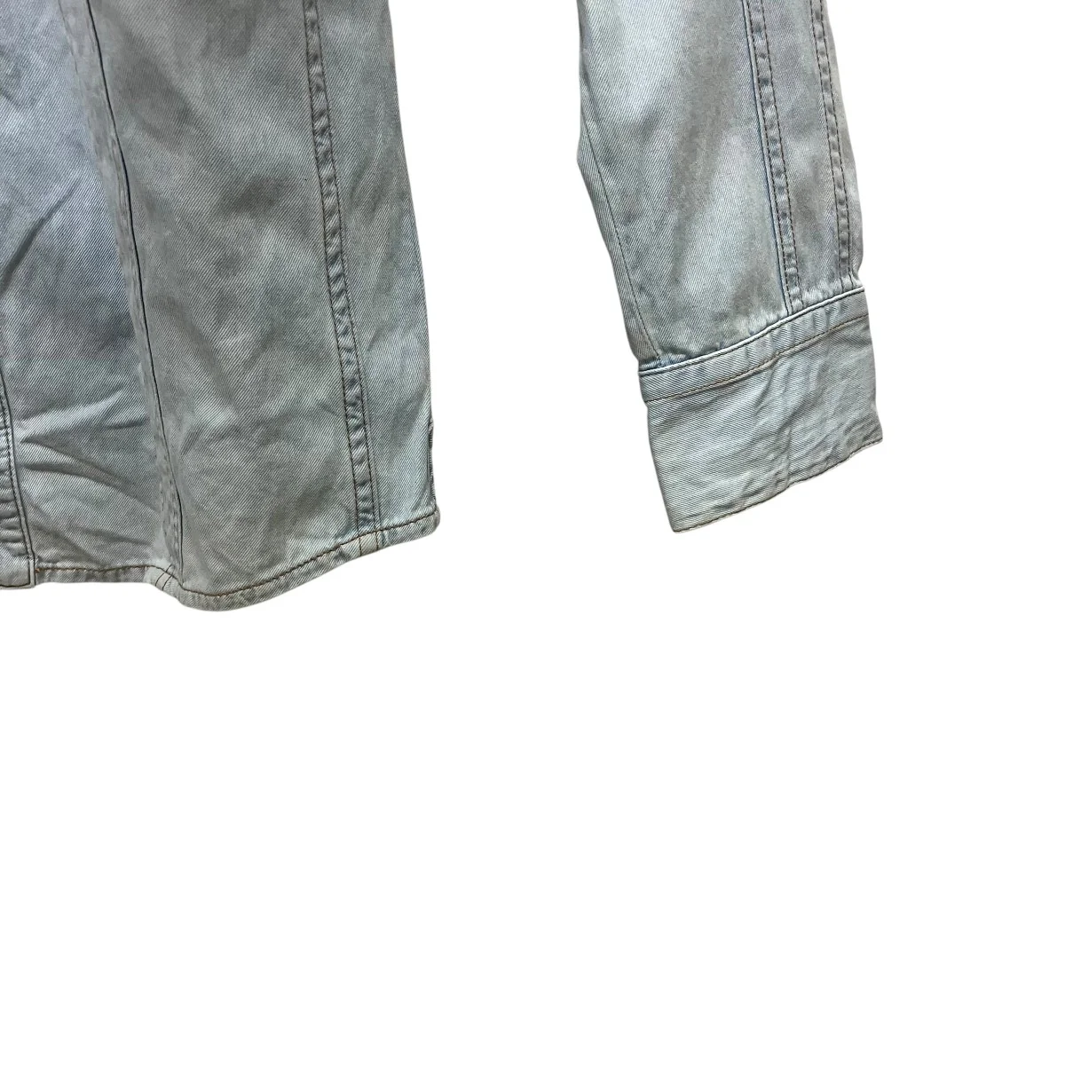 デニムバンドカラーシャツ - Image 5