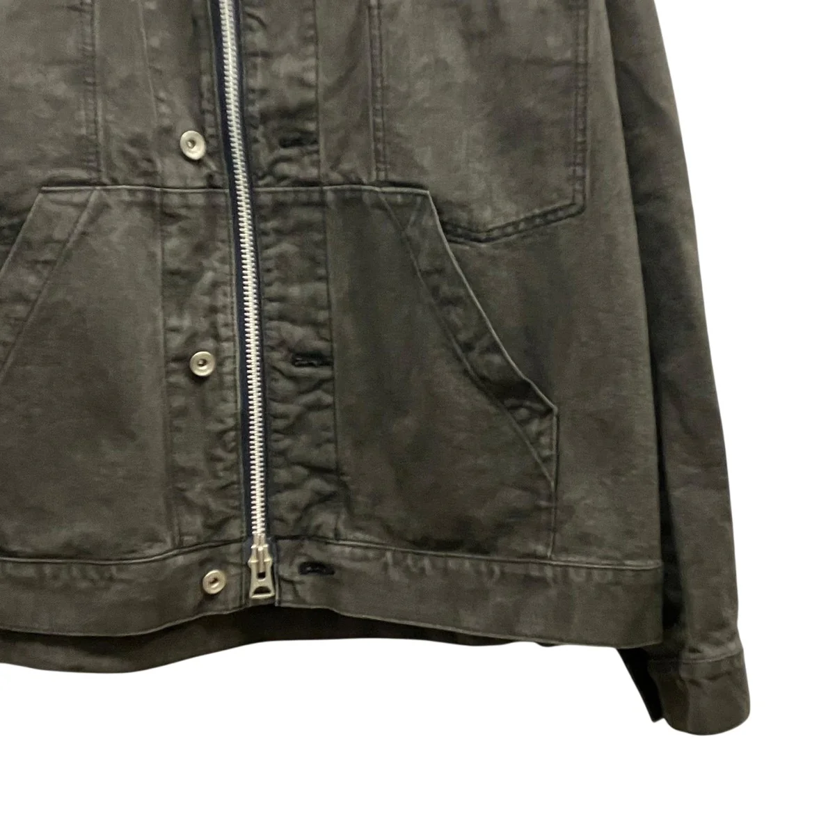 25SSフーデッドジップアップデニムジャケット25-03646M Denim Hoodie - Image 4