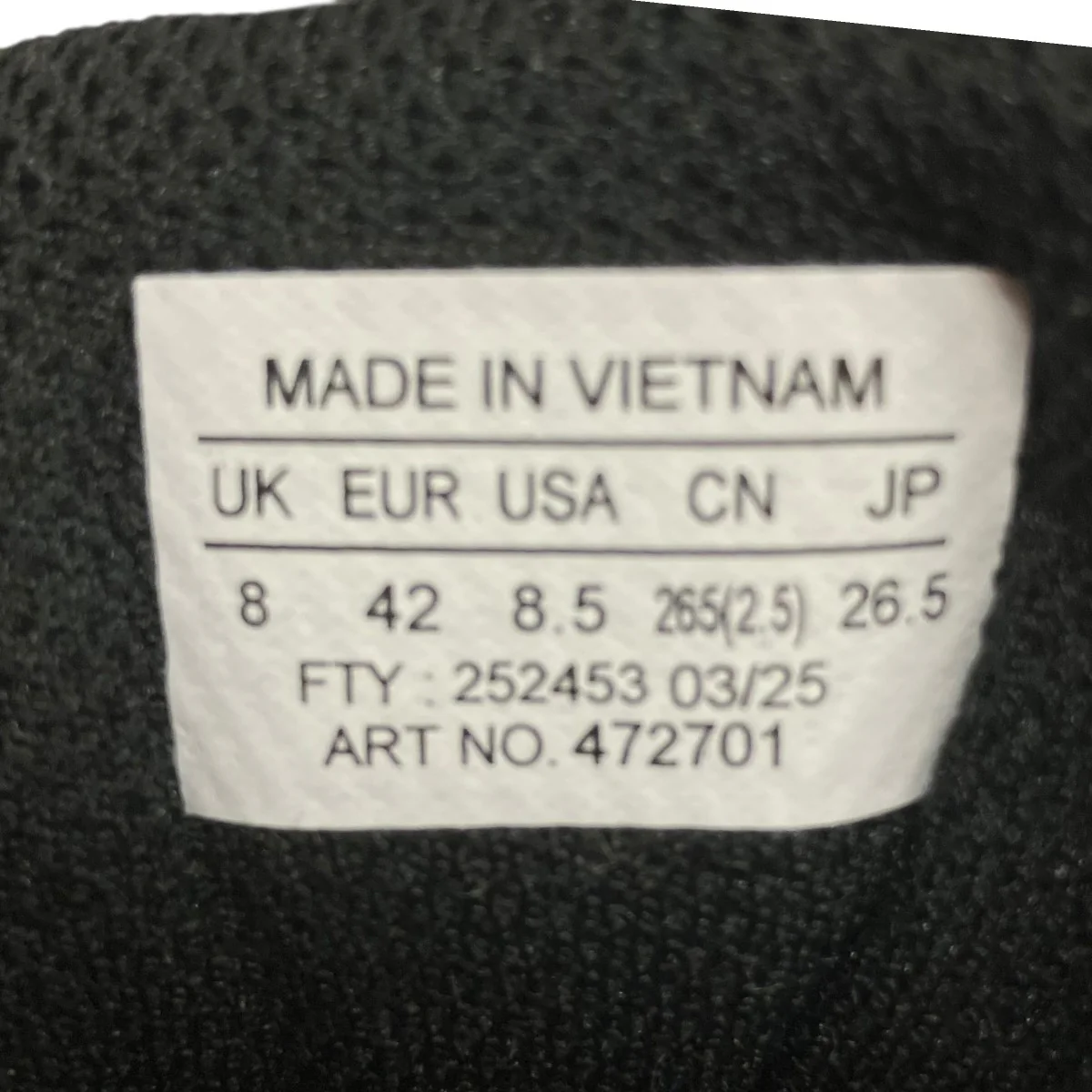 XA PRO 3D V9 GORE-TEXローカットスニーカーL47270100 - Image 6