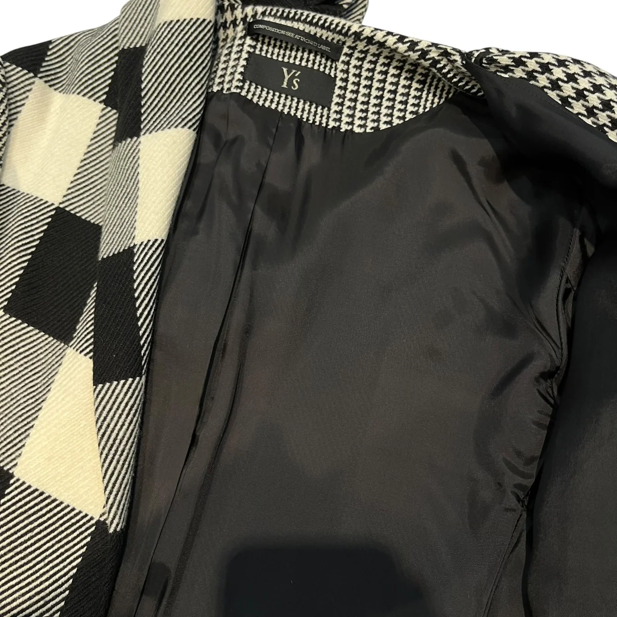 チェック・千鳥格子コートYC-J07-803 - Image 3
