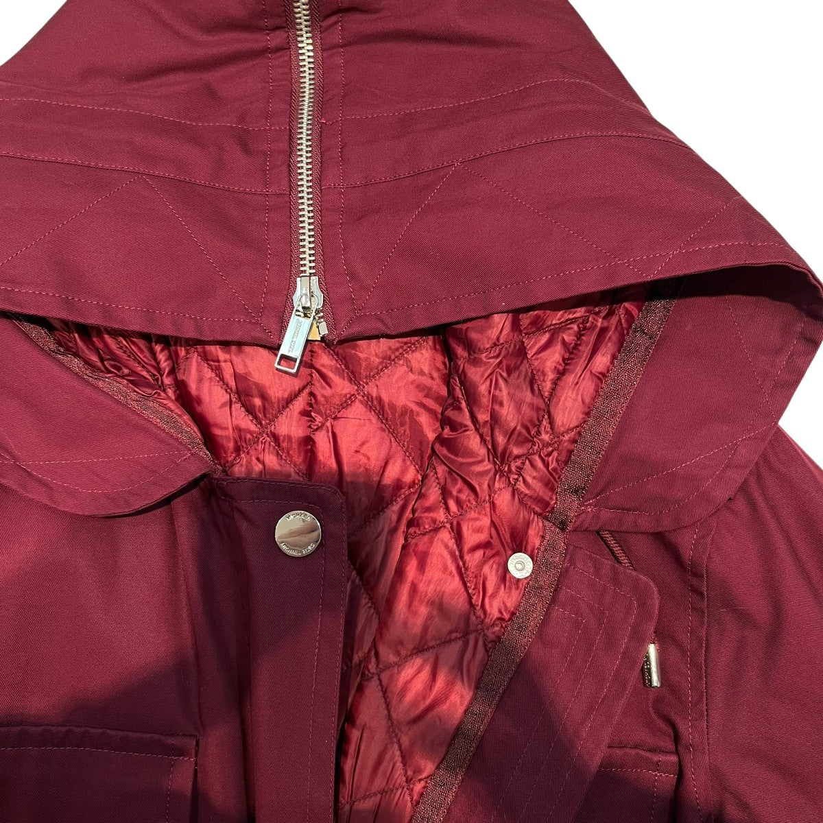 Water-Resistant Cotton Twill Parka中綿コートMF1202IDTY - Image 3