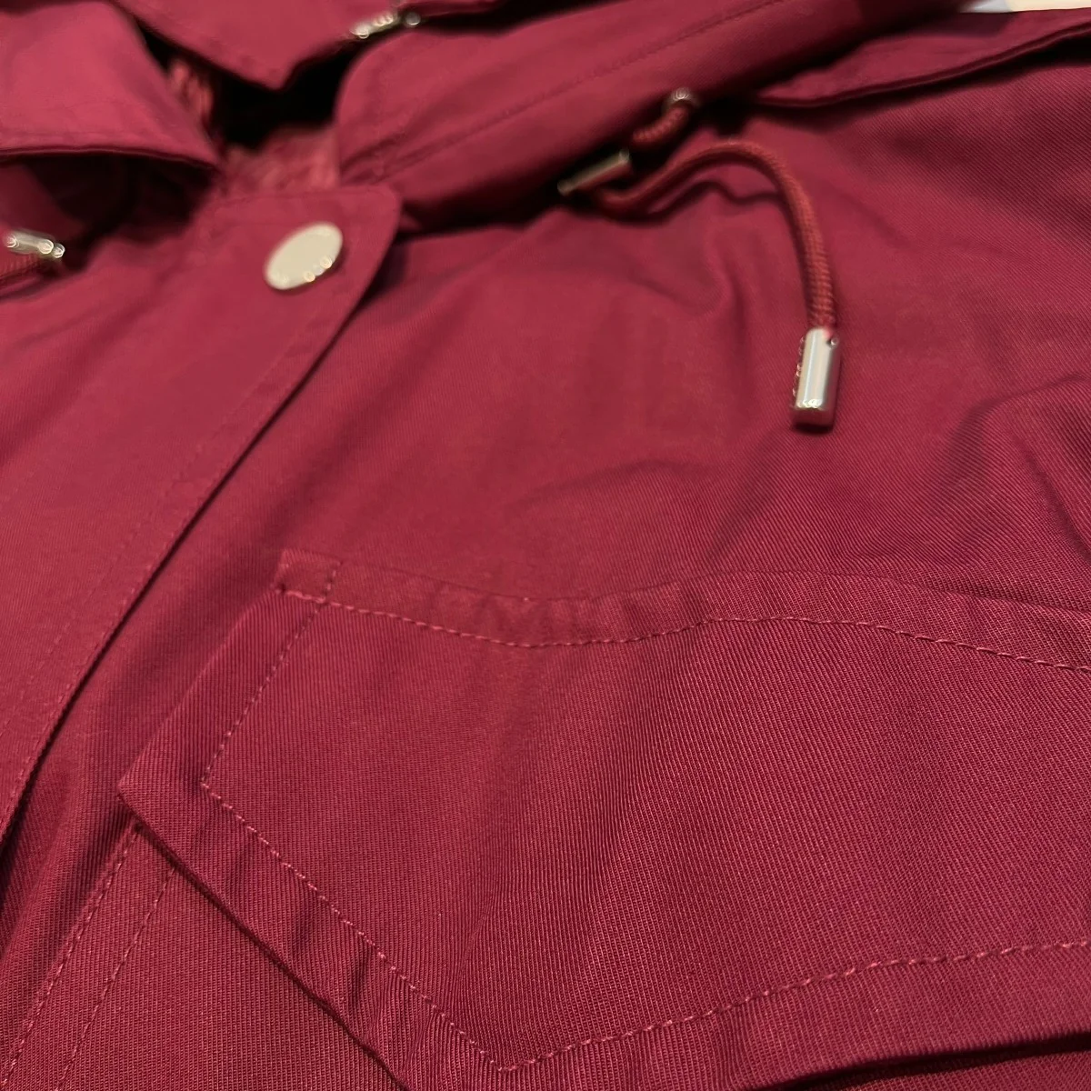 Water-Resistant Cotton Twill Parka中綿コートMF1202IDTY - Image 4