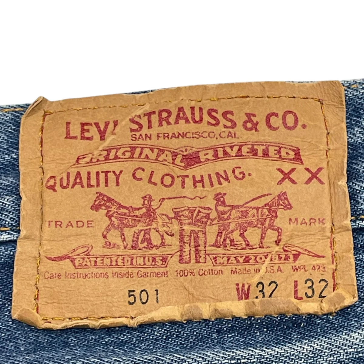 裏ボタン552デニムパンツ501 - Image 6