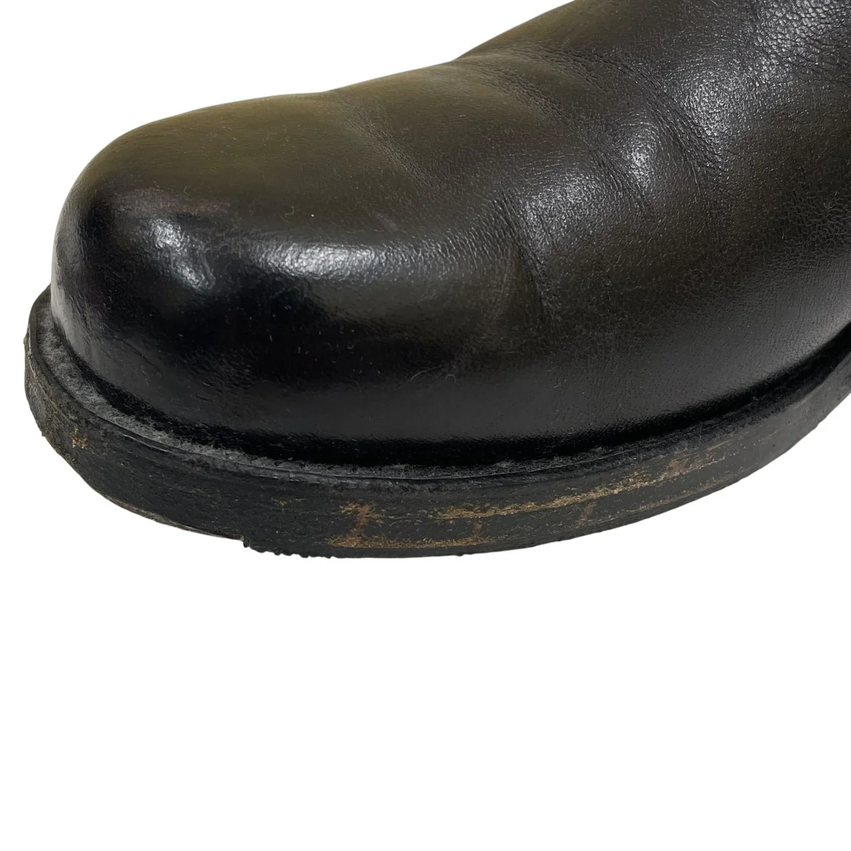 MILITAIR BLACK Smoothサイドゴアブーツ - Image 6