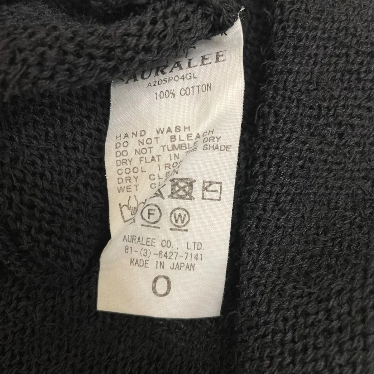 CRISP LOOP YARN KNIT P OロングスリーブカットソーA20SP04GL - Image 5